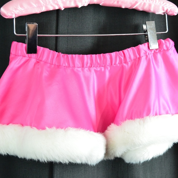 Victoria's Secret Other - Victoria's Secret Sexy Pink Polyester Satin Skirt